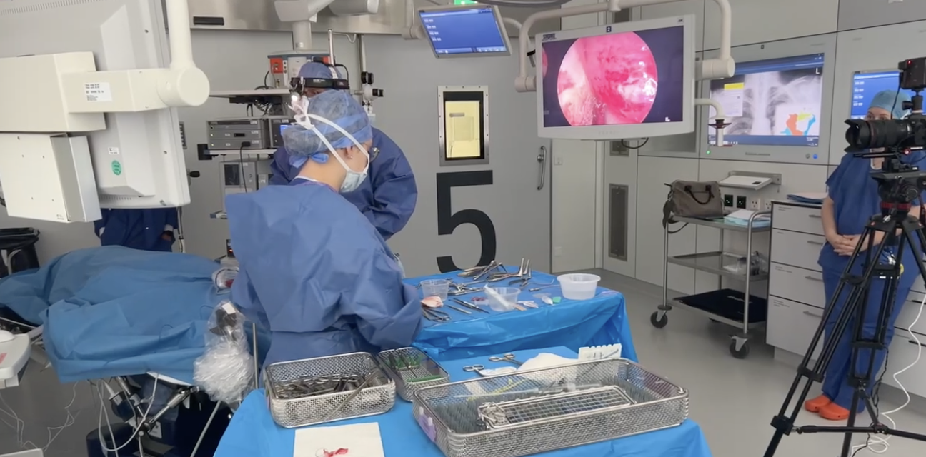 Videoproduktion im Kantonsspital St. Gallen